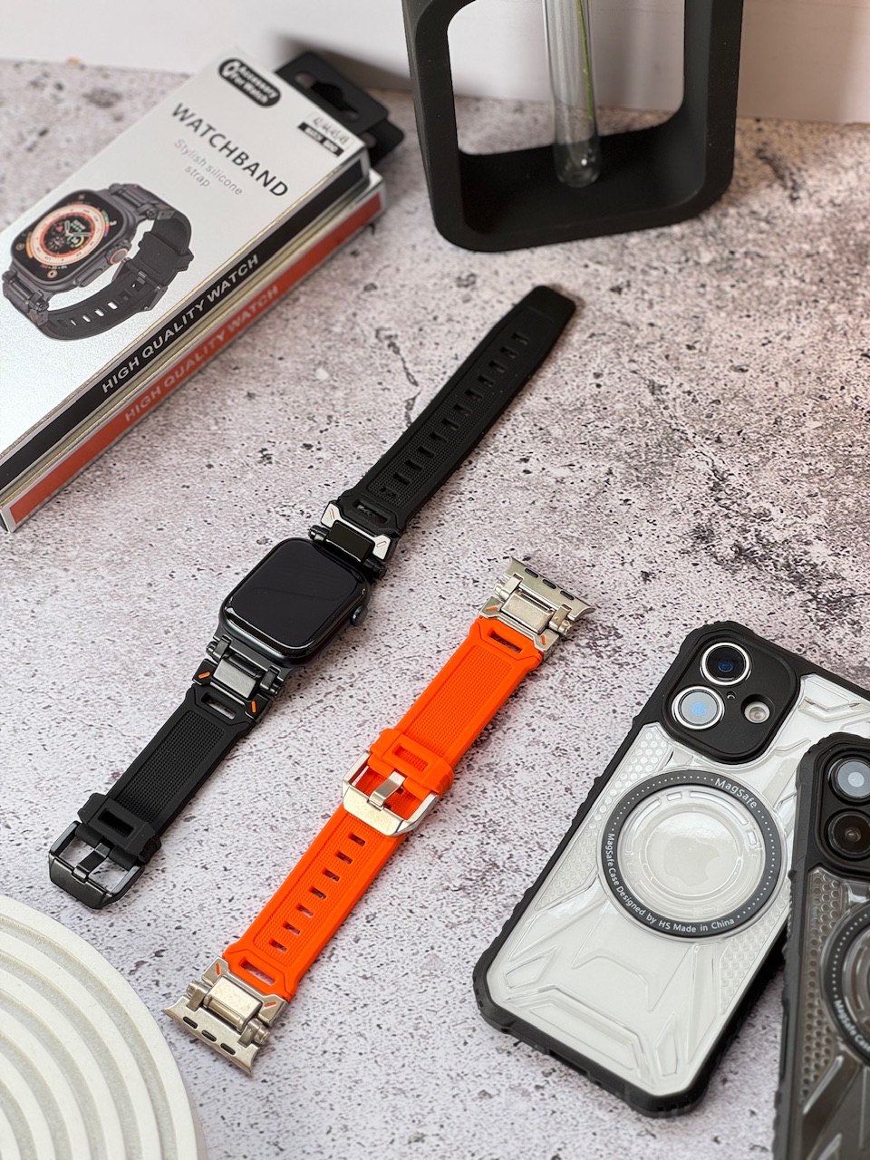 54291d.jpeg بند Stylish Silicone Strap (کدw5048) - تصویر 1