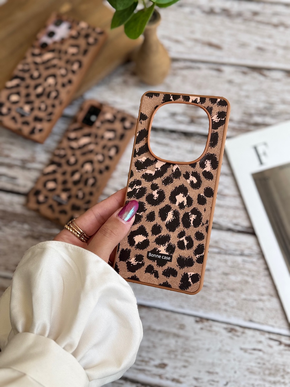 a7325a.jpeg قاب پلنگی قهوه ای Bonne Case سامسونگ ، شیائومی (کدC2054) - تصویر 1