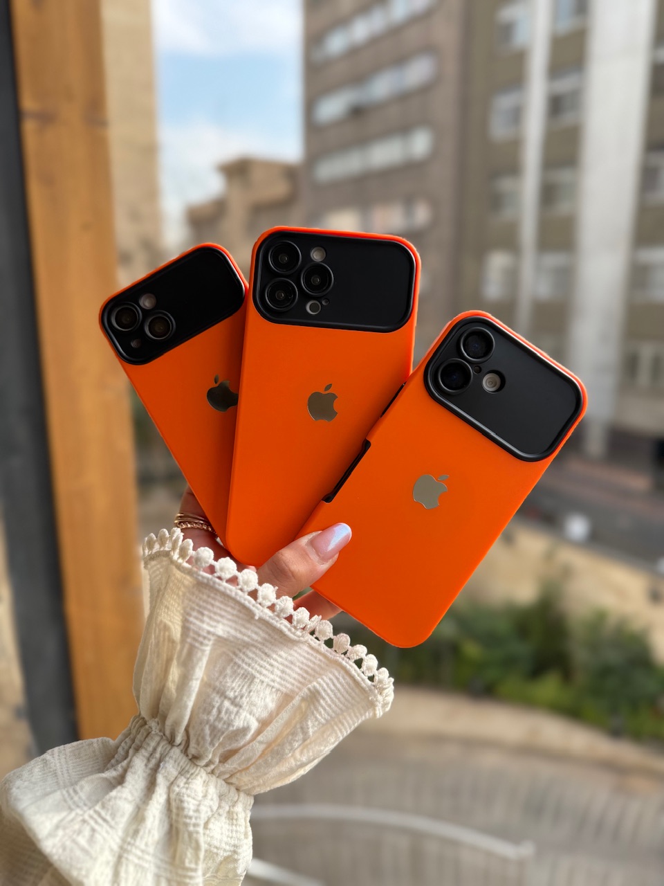 ae9b00 قاب Orange neo lens Case (کدC2161) - تصویر 1