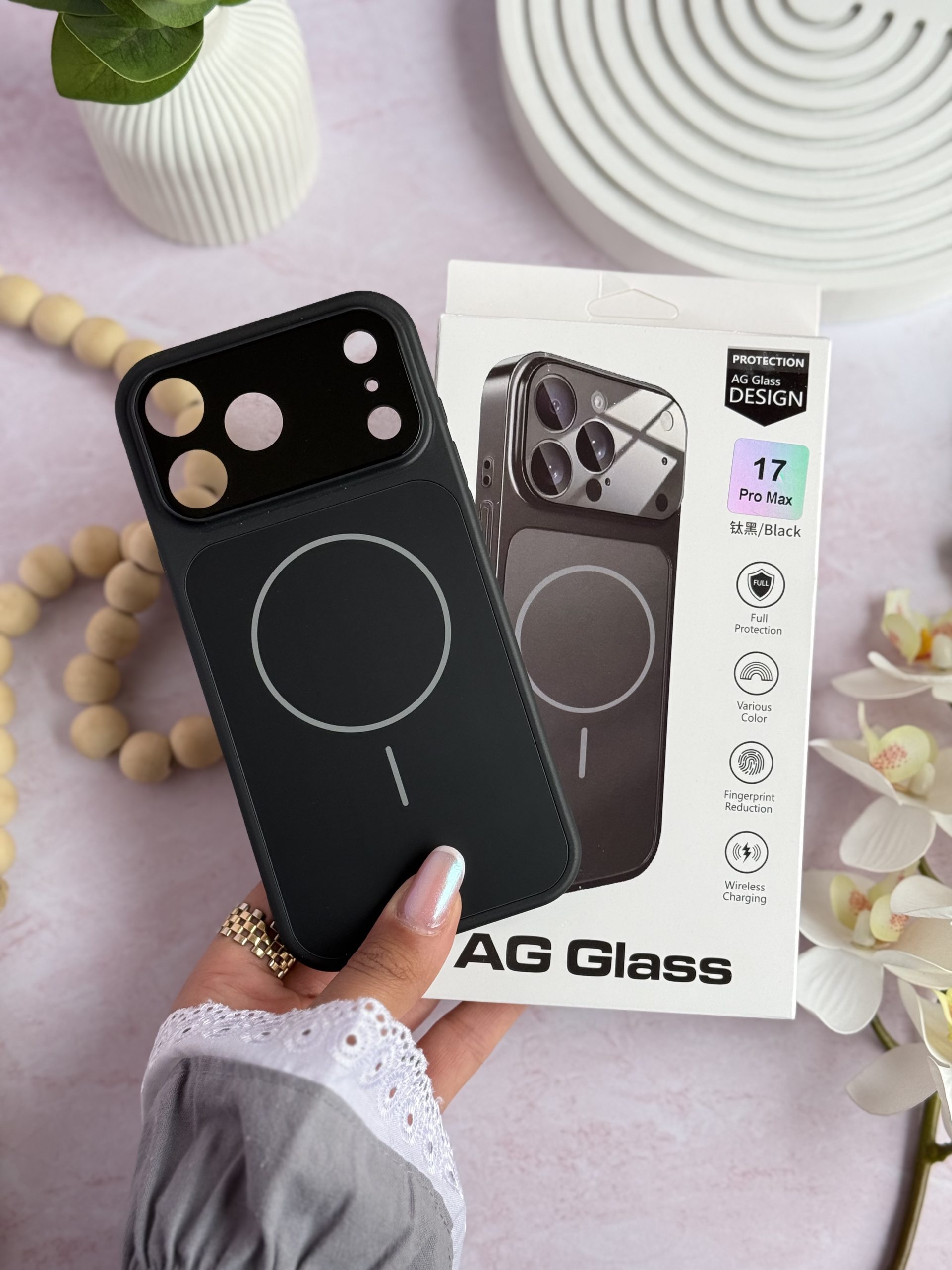 faa8c0.jpeg قاب AG GLASS ^ مشکی ^ (کدC2152) - تصویر 1