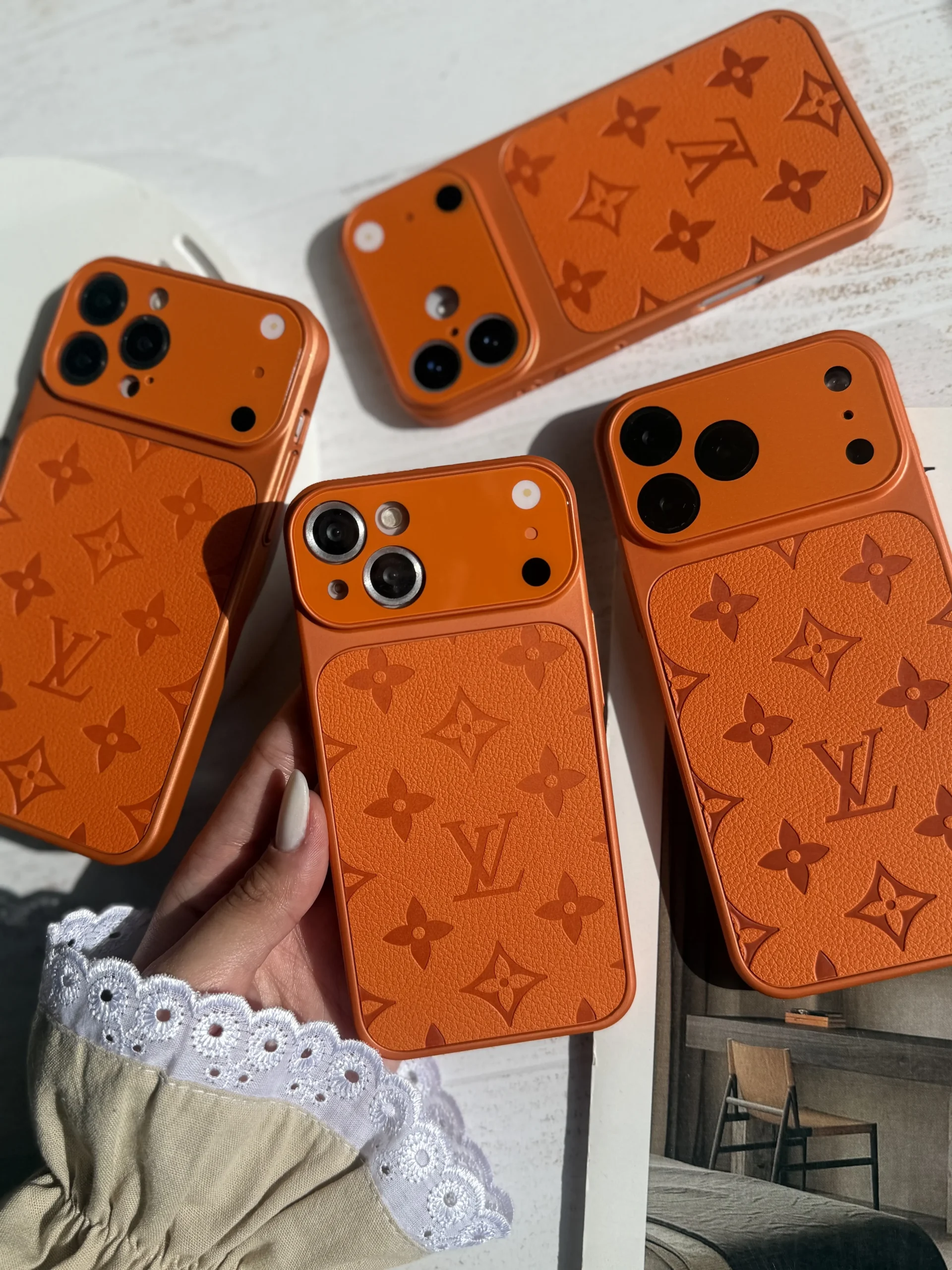 618b50 قاب Orange LV (کدC2198) - تصویر 1