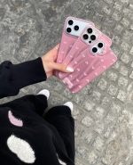 قاب موبایل قلب صورتی - تصویر 5