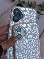 قاب آیفون پلنگی لاکچری صورتی - تصویر 2
