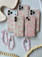 قاب آیفون ماربل یخی لیلیوم صورتی - تصویر 2