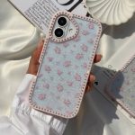 قاب آیفون رز اکلیلی نگین دار - تصویر 4